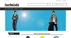 Desktop Screenshot of laarboleda.com.es