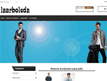 Tablet Screenshot of laarboleda.com.es